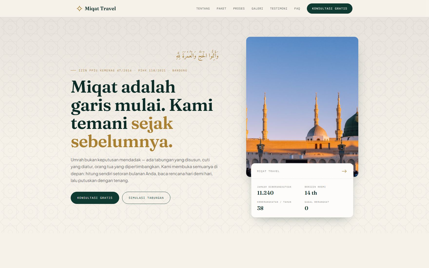 Travel Miqat preview